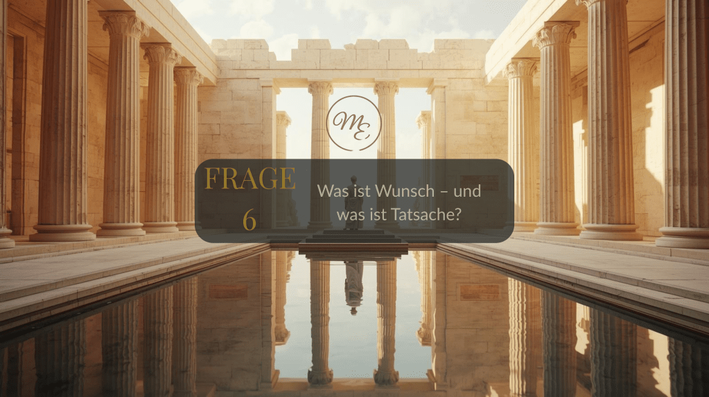 Frage 6 – Was ist Wunsch – und was ist&nbsp;Tatsache?