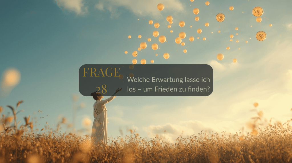 Frage 28 – Welche Erwartung lasse ich los – um Frieden zu&nbsp;finden?