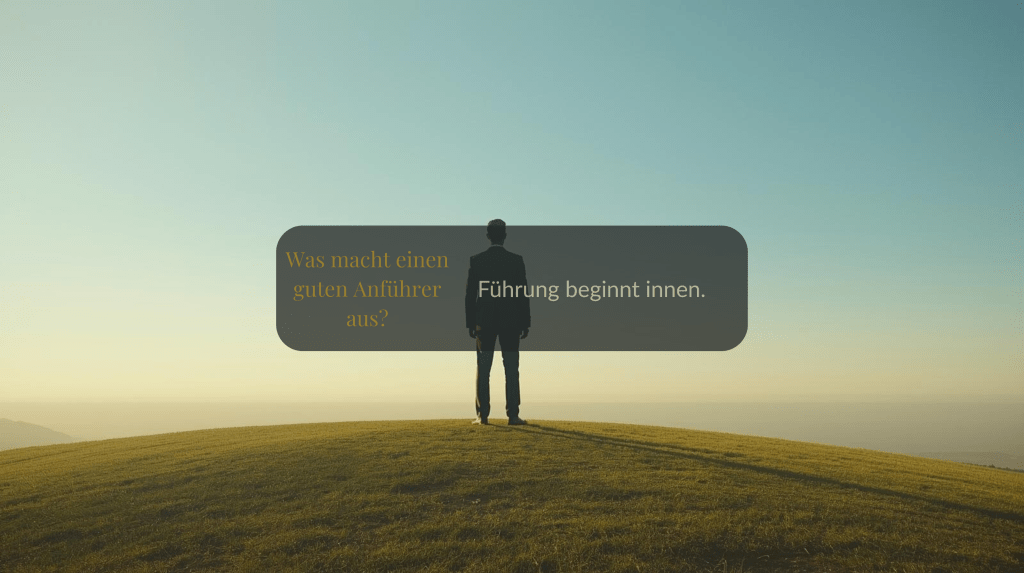 Was macht einen guten Anführer&nbsp;aus?