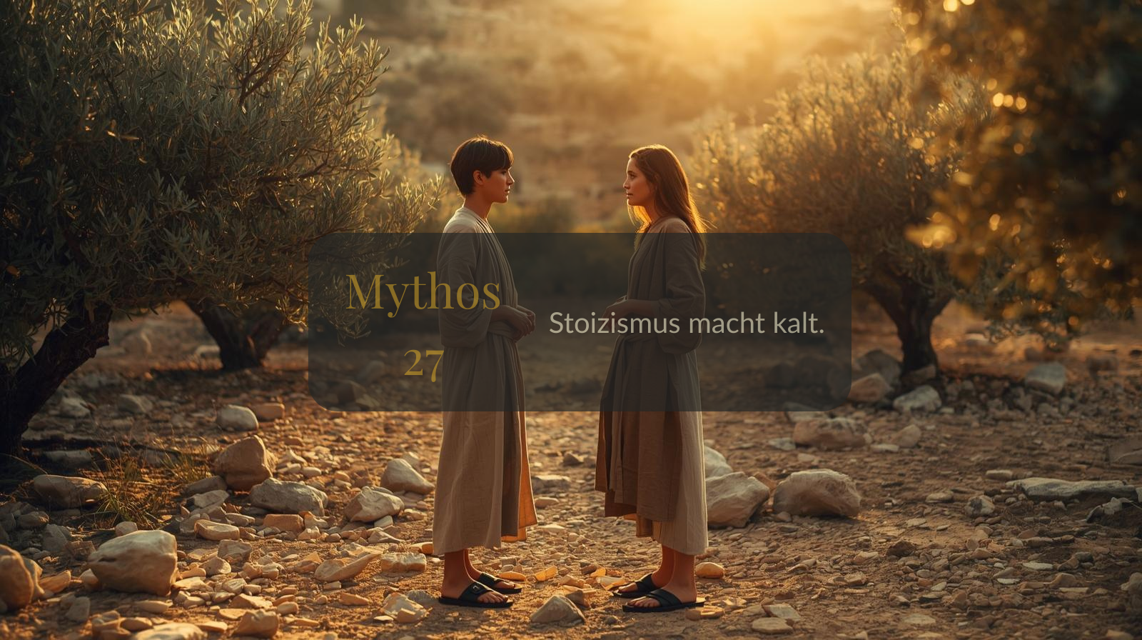 Mythos 27 von 66 – Stoizismus macht kalt.
