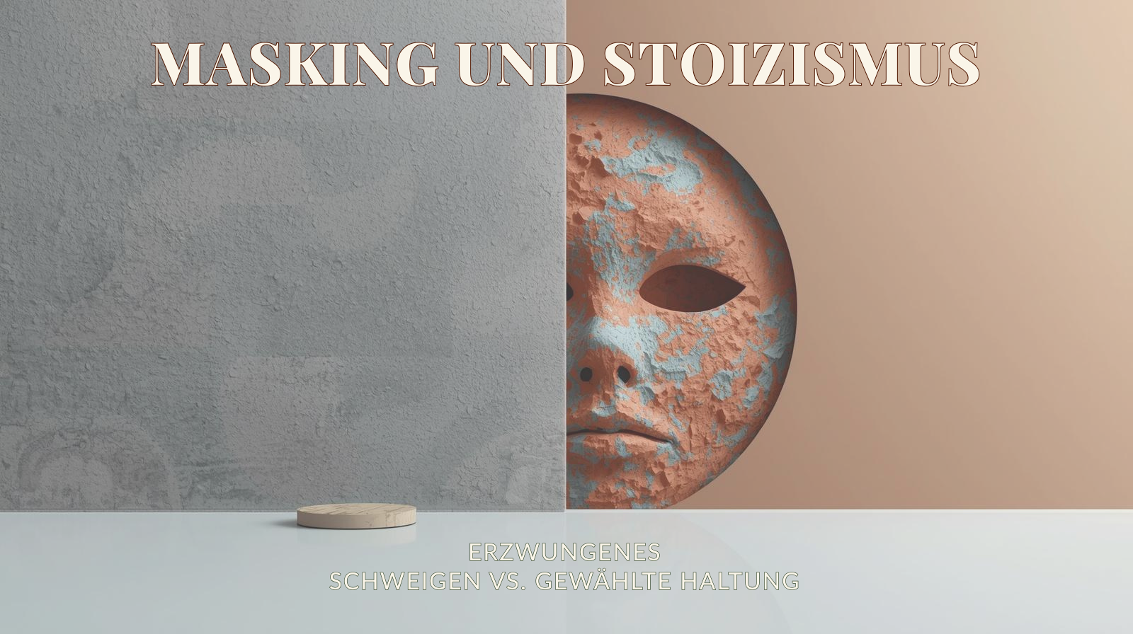 Masking und Stoizismus – erzwungenes Schweigen vs. gewählte Haltung