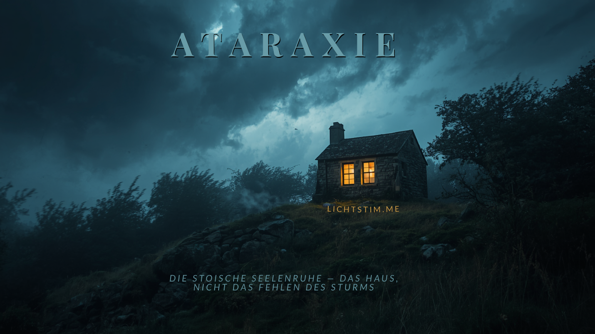 Ataraxie: stoische Seelenruhe verstehen