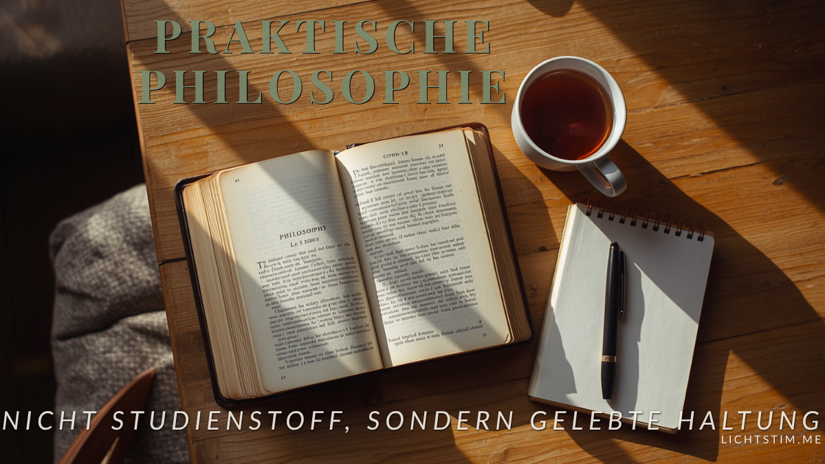 Praktische Philosophie: warum die Stoa kein Studienstoff ist