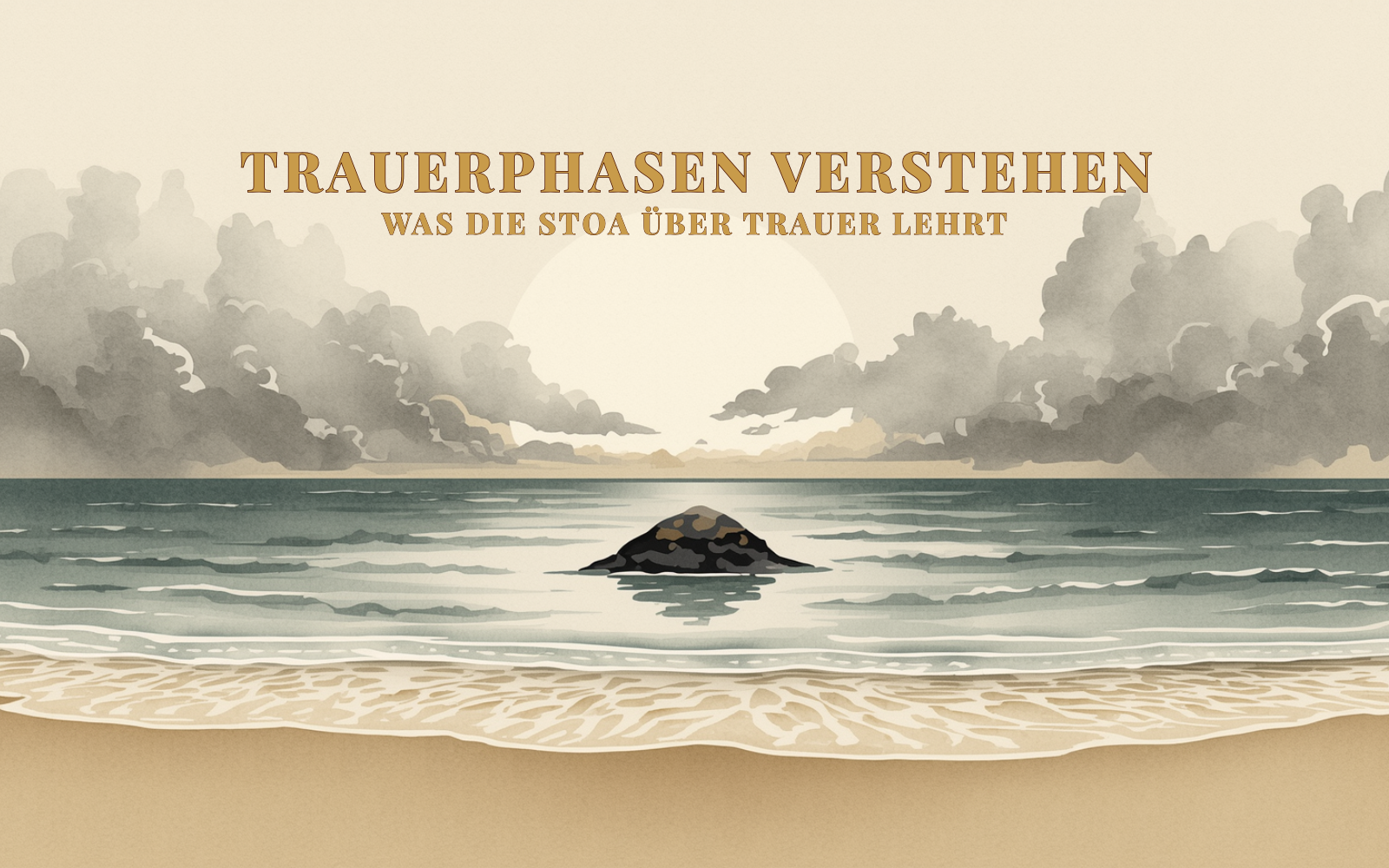 Trauerphasen verstehen: was die Stoa über Trauer lehrt