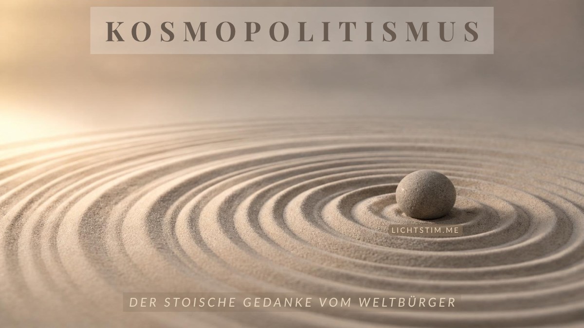 Kosmopolitismus: der stoische Gedanke vom Weltbürger