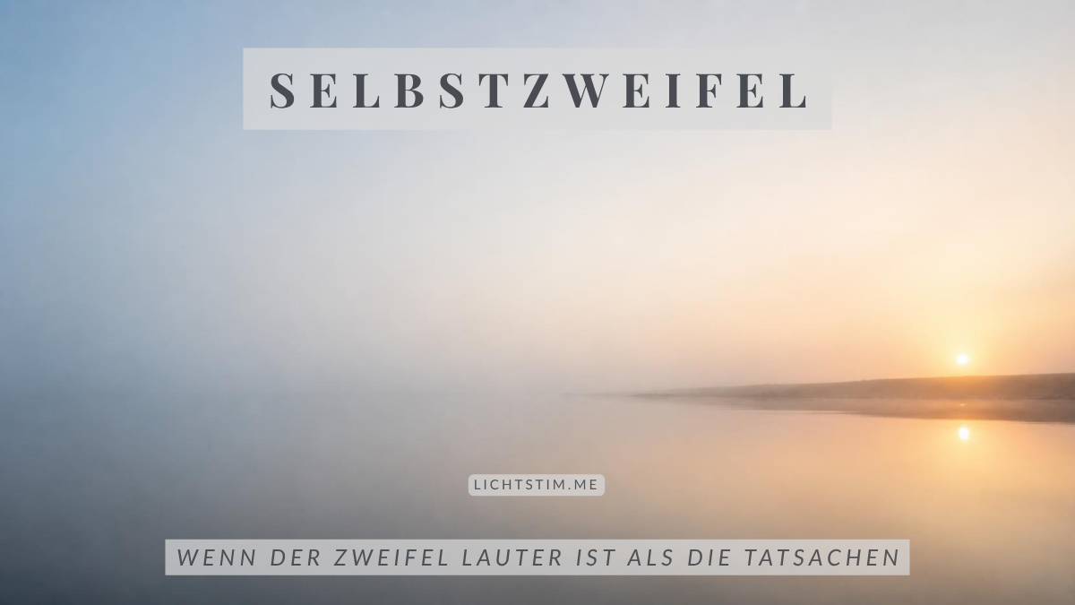 Selbstzweifel: die stoische Klarheit hinter dem inneren Zweifel