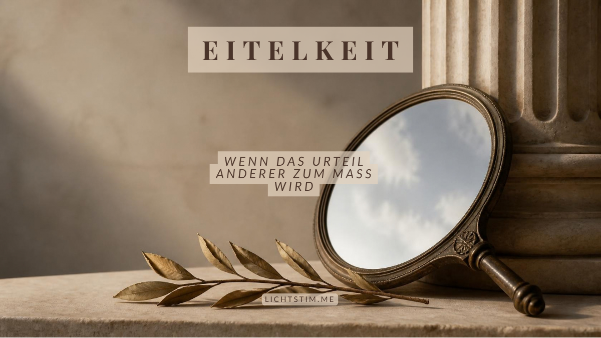 Eitelkeit und Stoizismus — wenn das Urteil anderer zum Maß wird