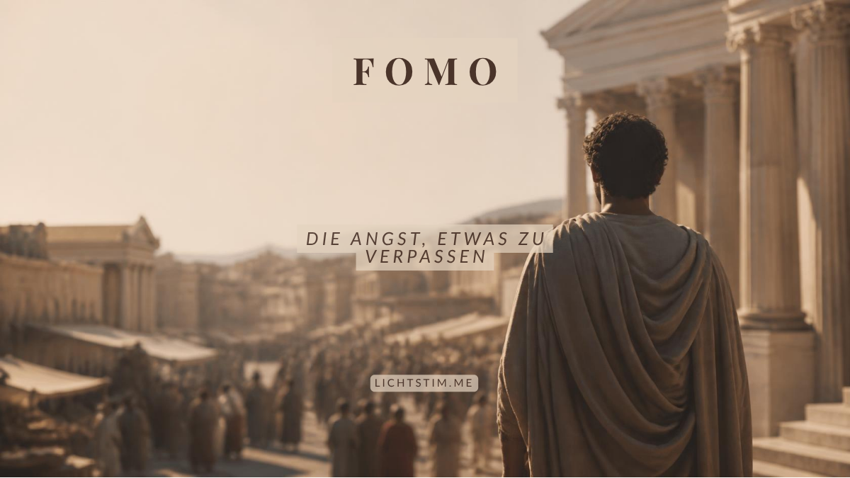 FOMO — die Angst, etwas zu verpassen