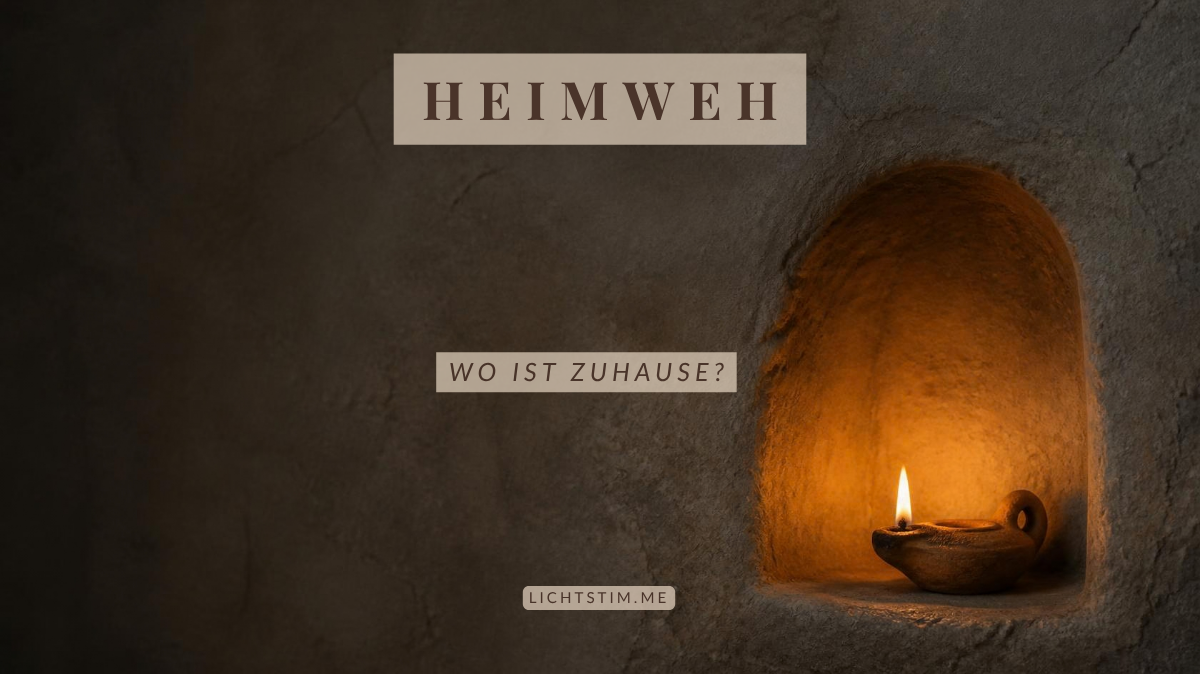Heimweh und Stoizismus — wo ist zu Hause?
