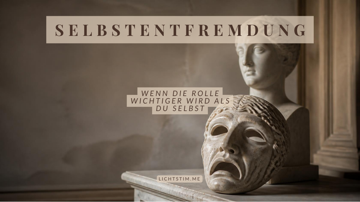 Selbstentfremdung — wenn die Rolle wichtiger wird als der, der sie spielt