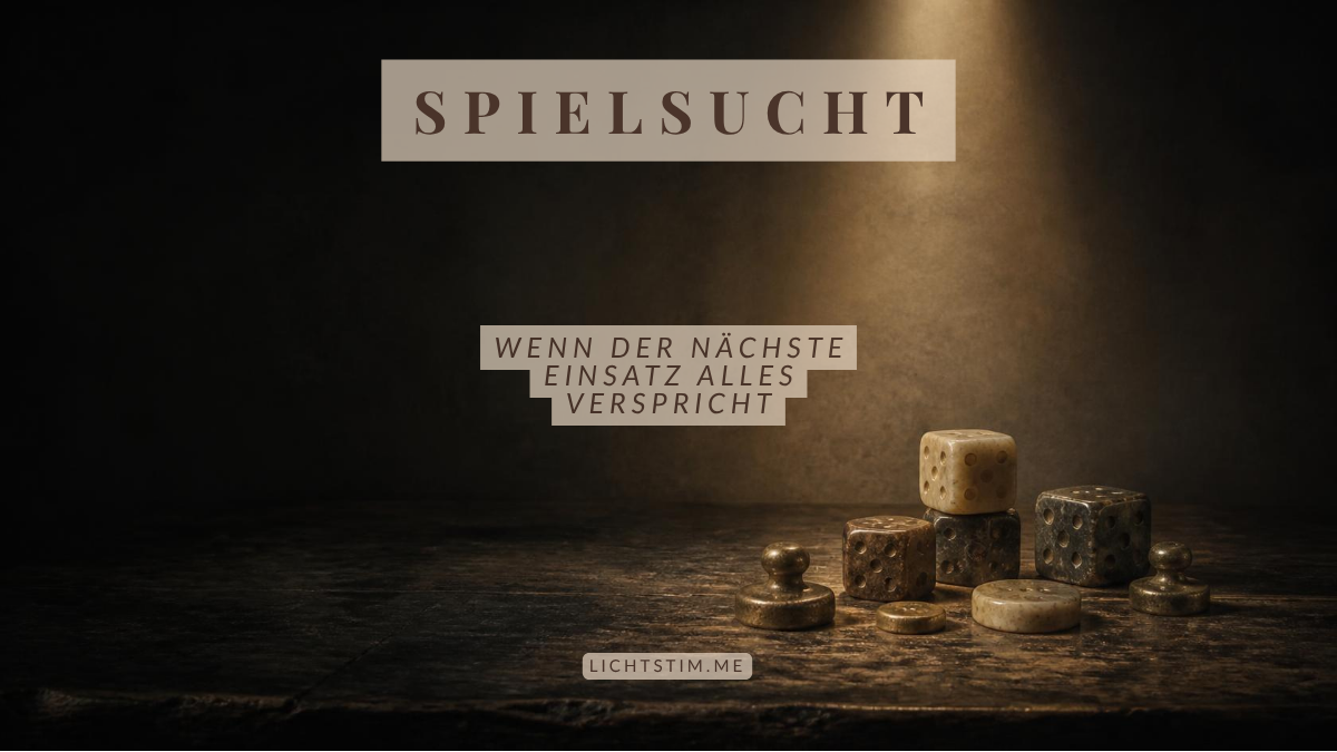 Spielsucht — wenn der nächste Einsatz alles verspricht