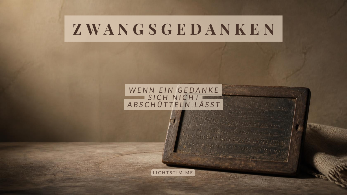 Zwangsgedanken — wenn ein Gedanke sich nicht mehr abschütteln lässt